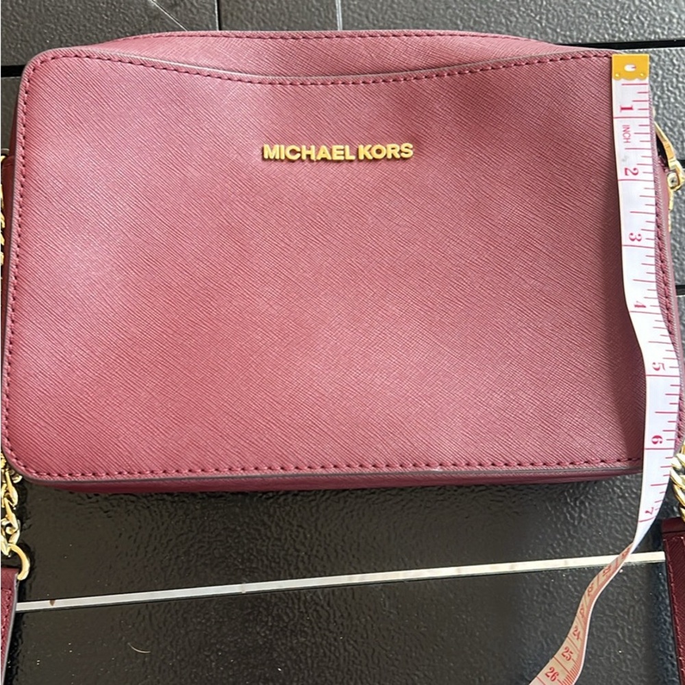 Michael Kors Burgundy Crossbody Bag - Picture 8 of 8